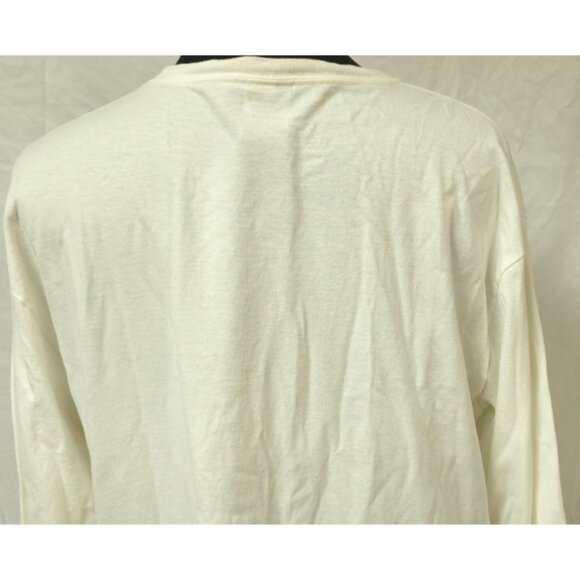 Vtg Tommy Hilfiger Mens XL White/Cream #85 Logo Spellout Long Sleeve T-Shirt - Picture 8 of 10